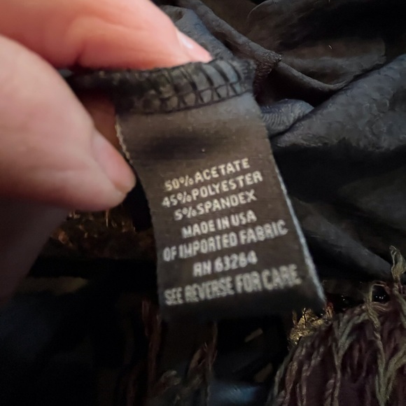 Dressbarn Woman Collection Floral Open Face Cardigan With Beaded Detail - Picture 8 of 16